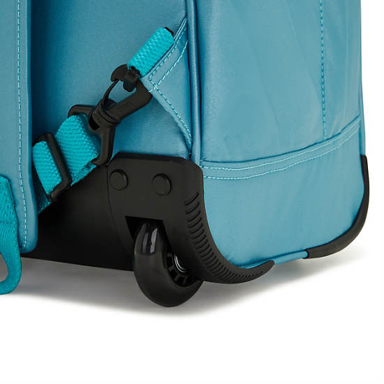 Sacs À Dos Kipling Gaze Large Metallic Rolling Turquoise | FR 1399EB